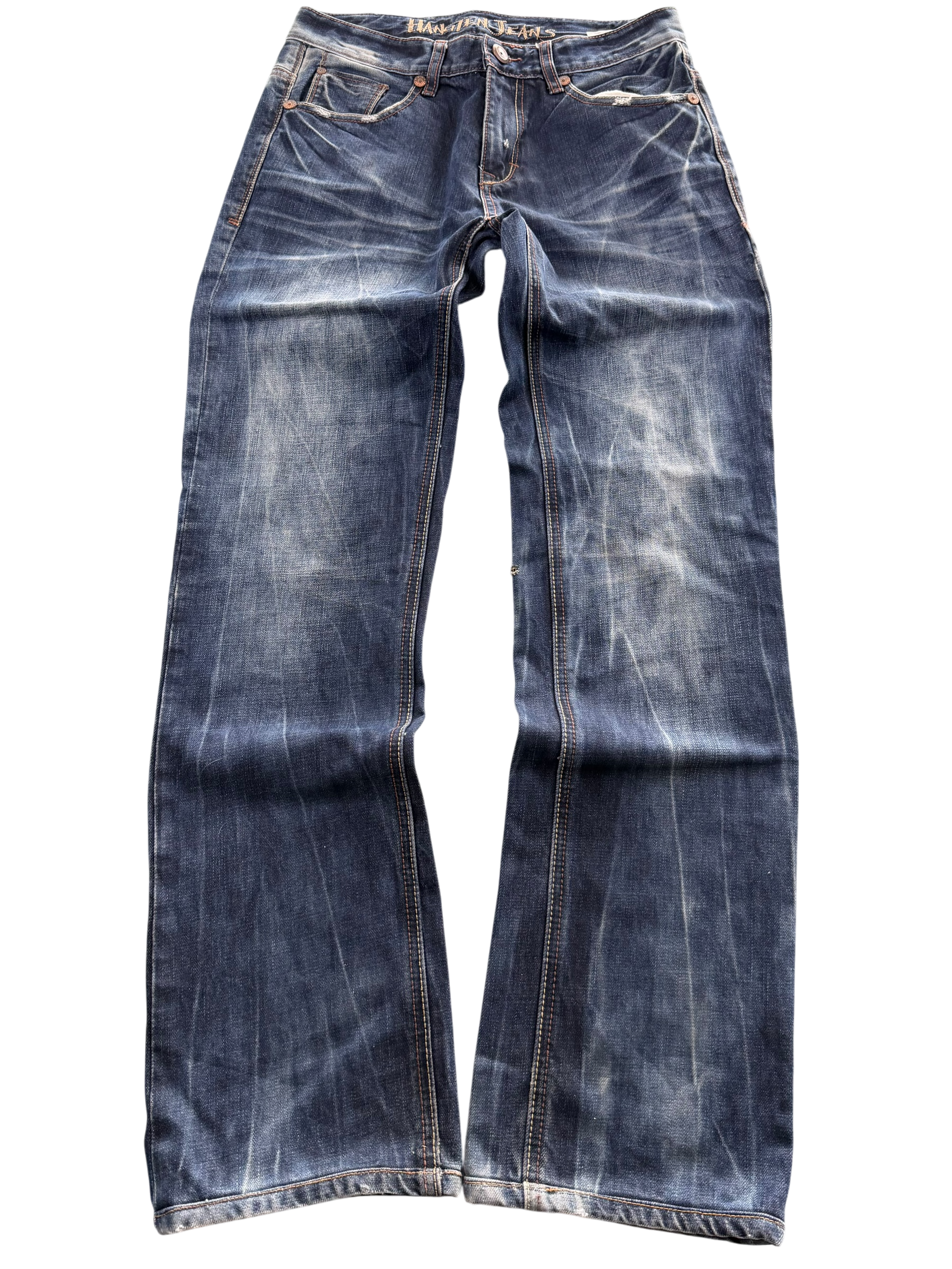 Ultra washed Straightfit Jeans (XS)