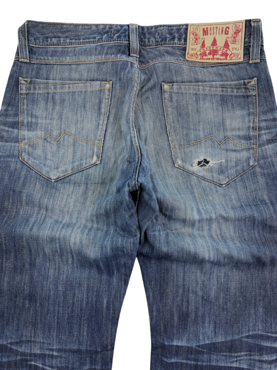 Mustang Washed Straightfit Jeans (S)