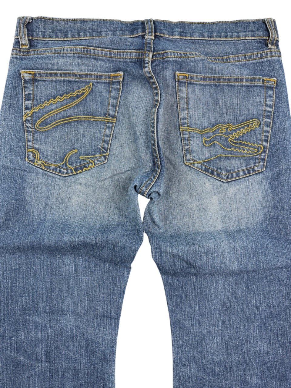 Lacoste Big Logo Bootcut Jeans (XS)