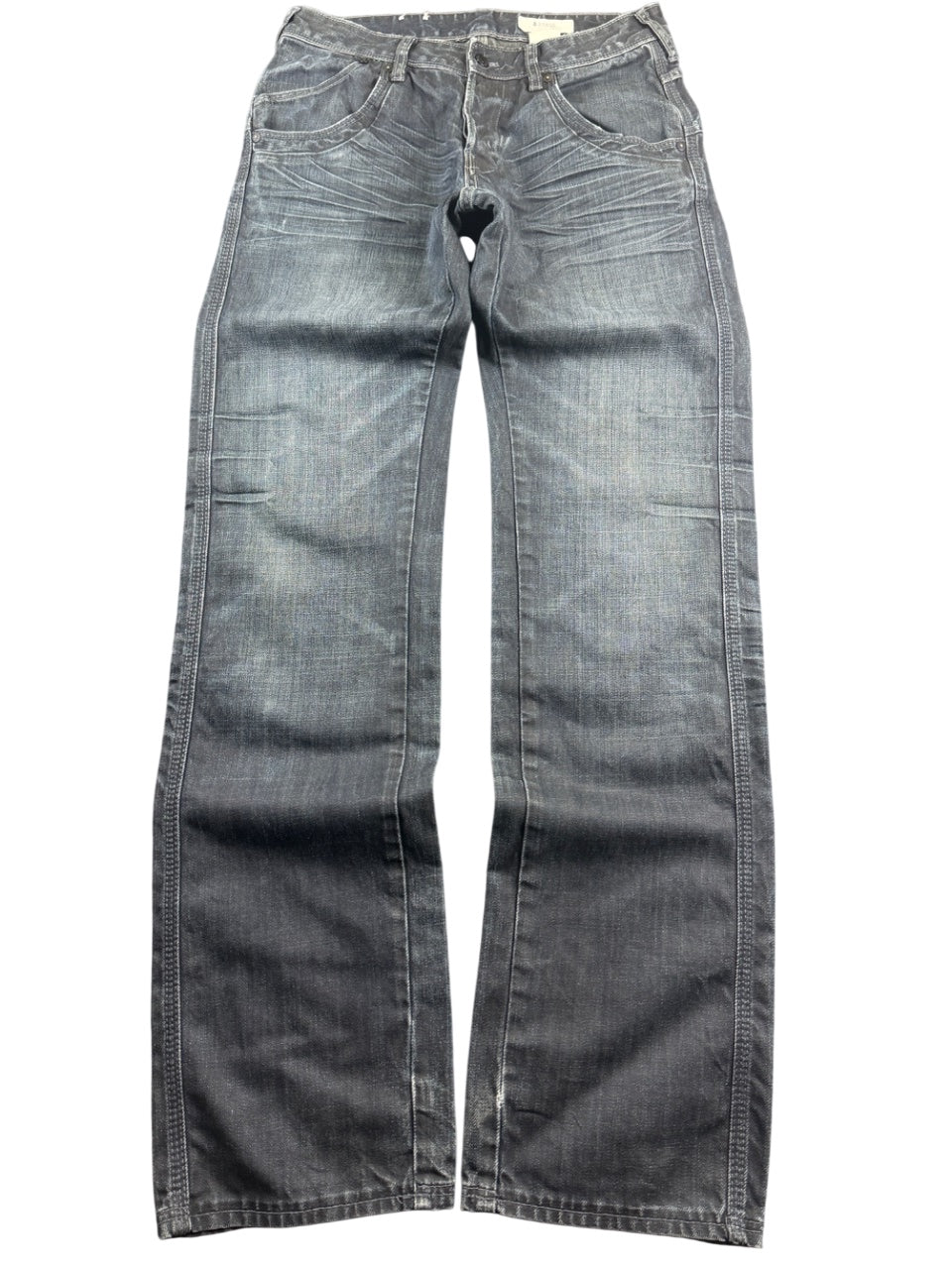 Bragg Washed Straightfit Jeans (S)