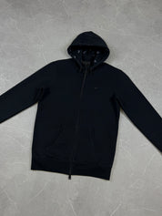 Armani Printed Hood Zip Hoodie (S)
