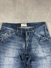 Vintage Washed Bootcut Jeans (L)