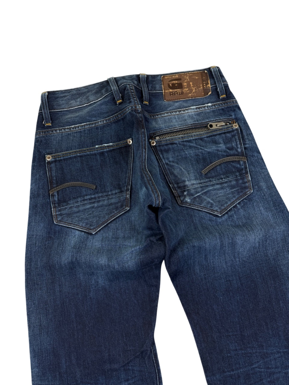 G-Star Washed Slimfit Jeans (XS)