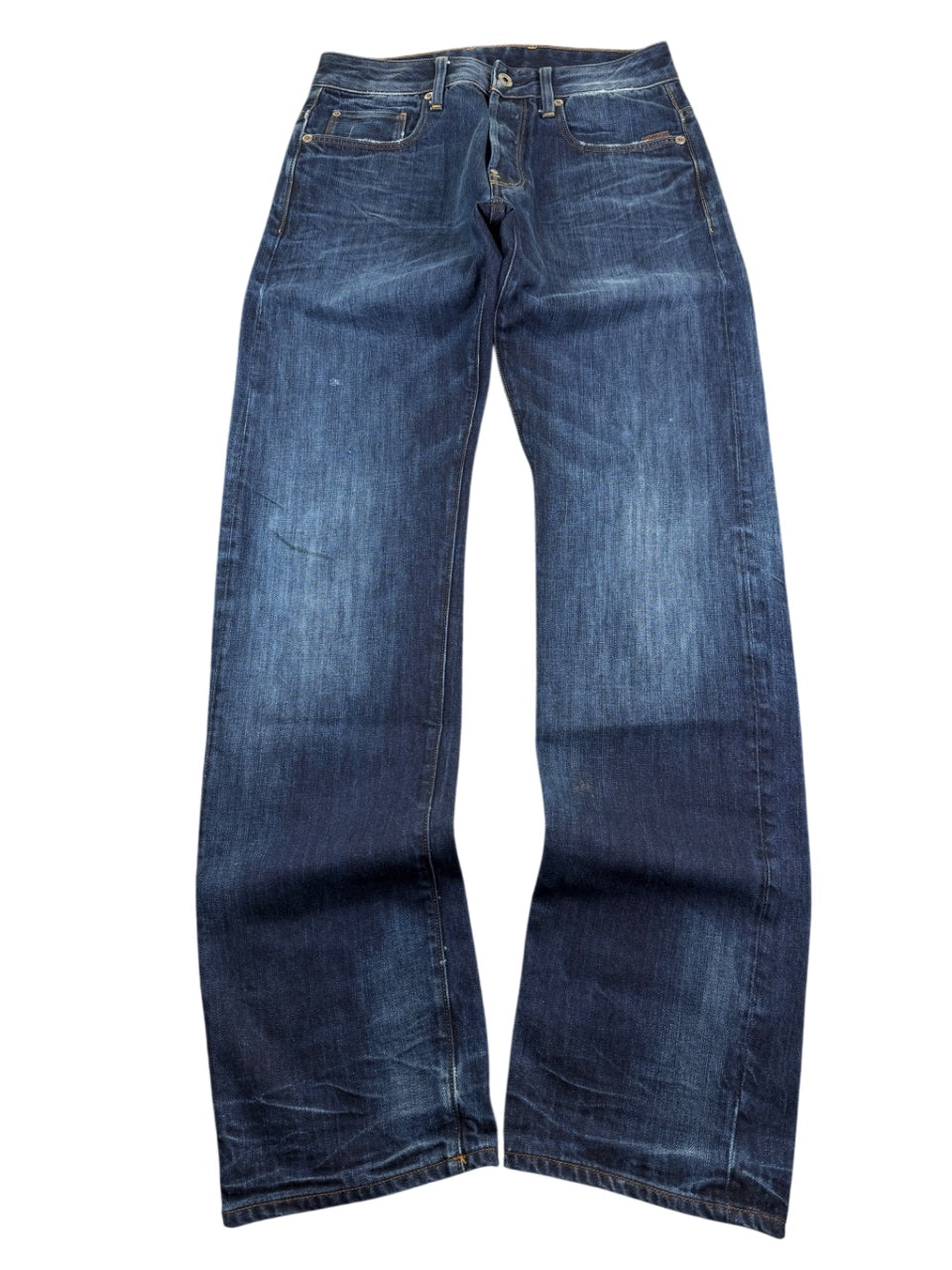 G-Star Washed Slimfit Jeans (XS)