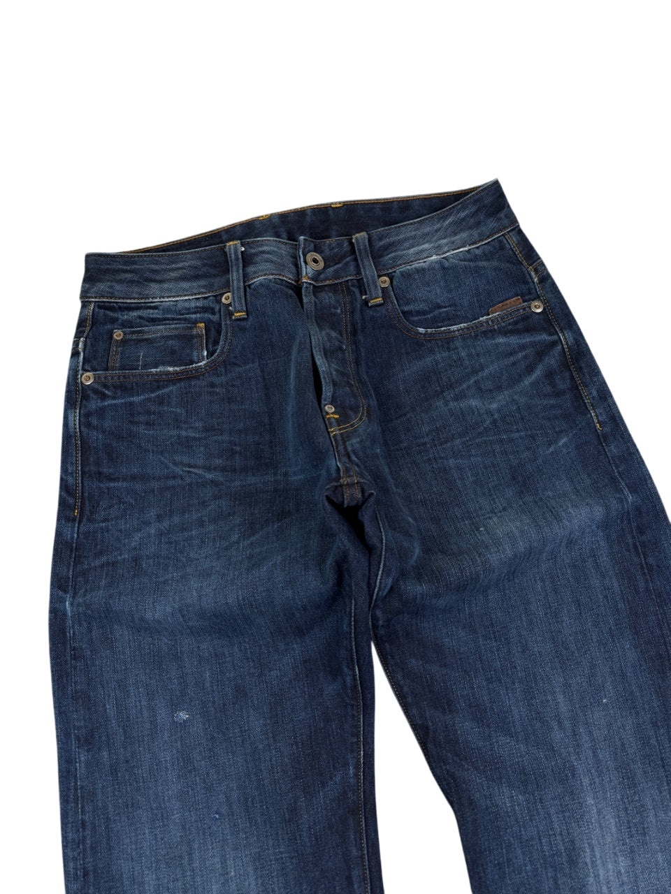 G-Star Washed Slimfit Jeans (XS)
