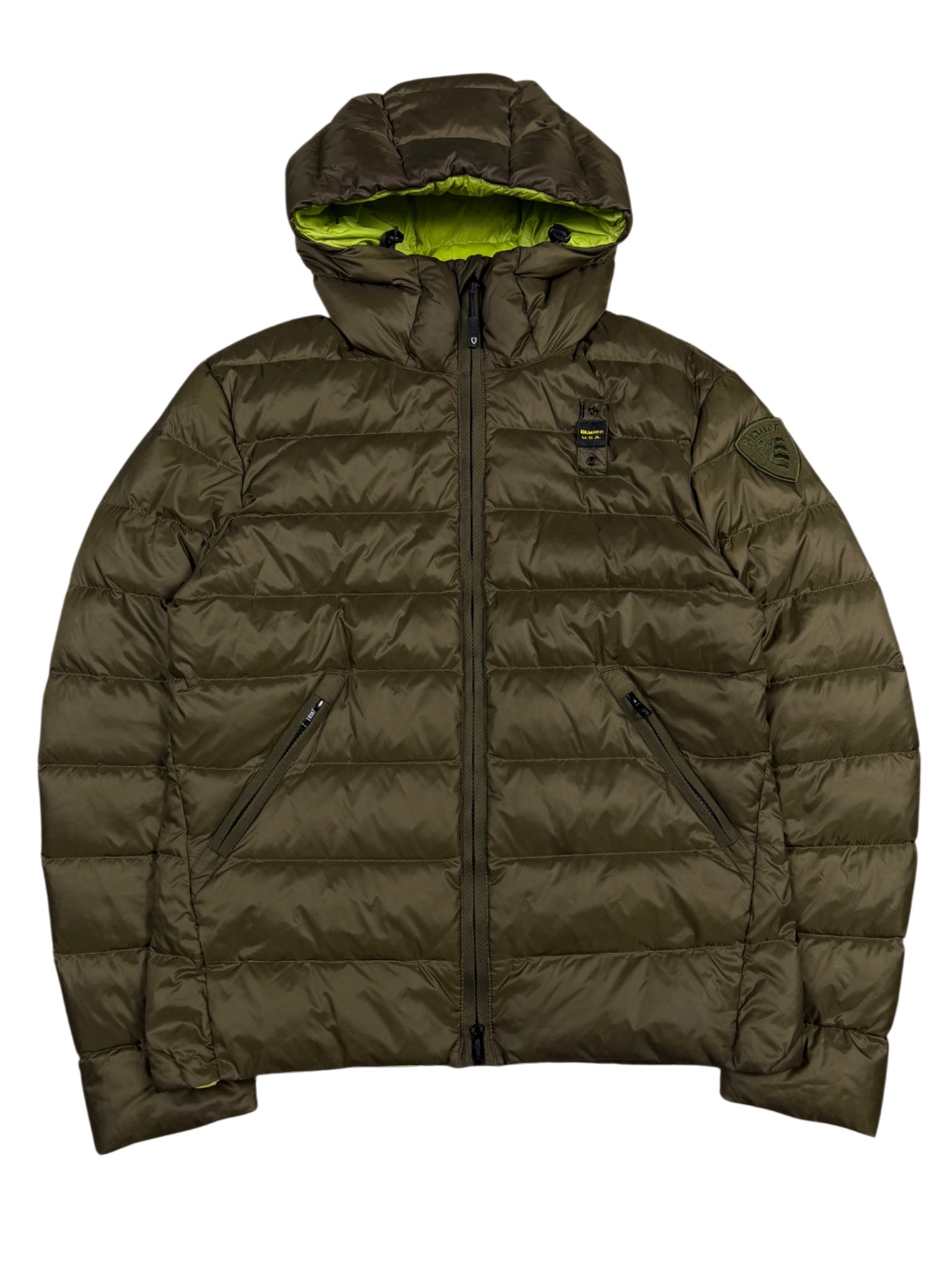 Blauer USA Pufferjacke (S)