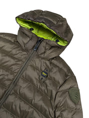 Blauer USA Pufferjacke (S)