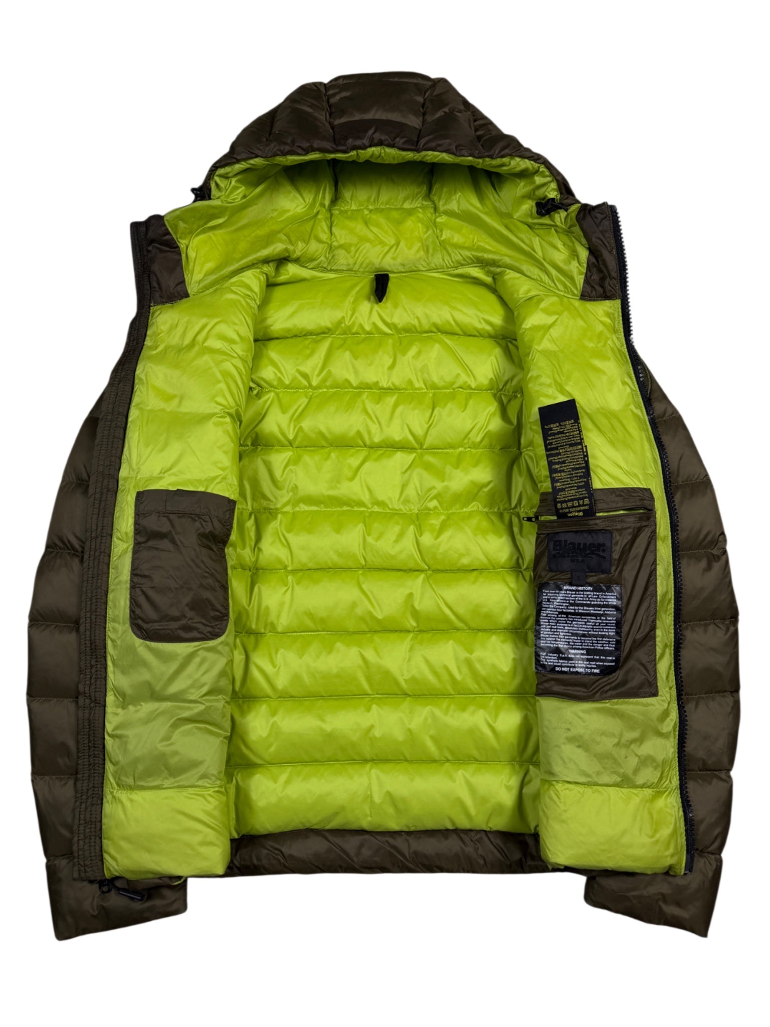 Blauer USA Pufferjacke (S)