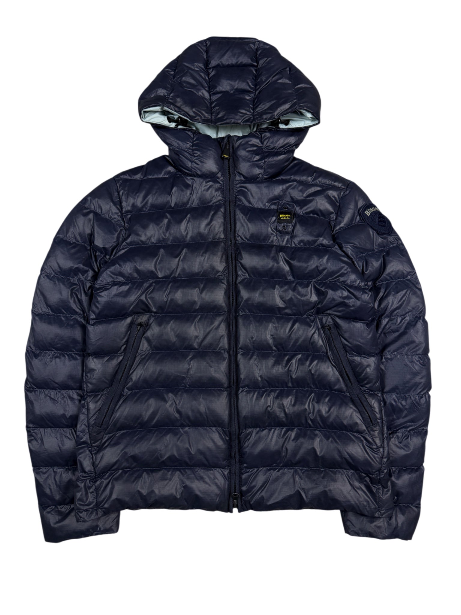 Blauer USA Pufferjacke (XS)