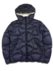 Blauer Pufferjacke (S)