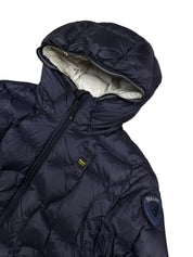 Blauer Pufferjacke (S)