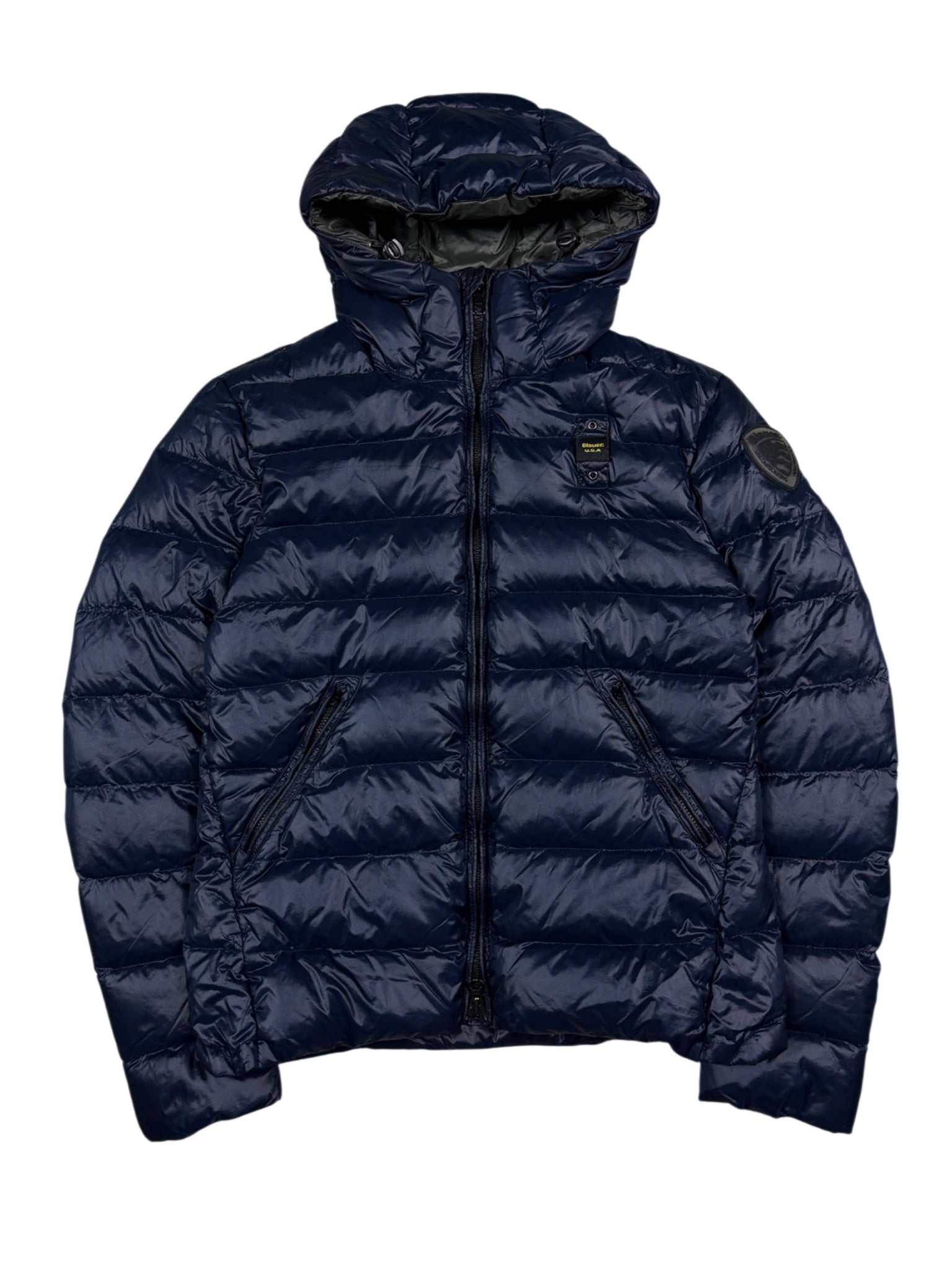 Blauer USA Pufferjacke (XS-S)