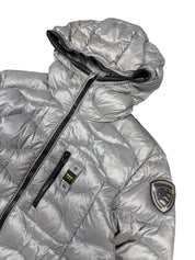 Blauer USA Pufferjacke (S-M)