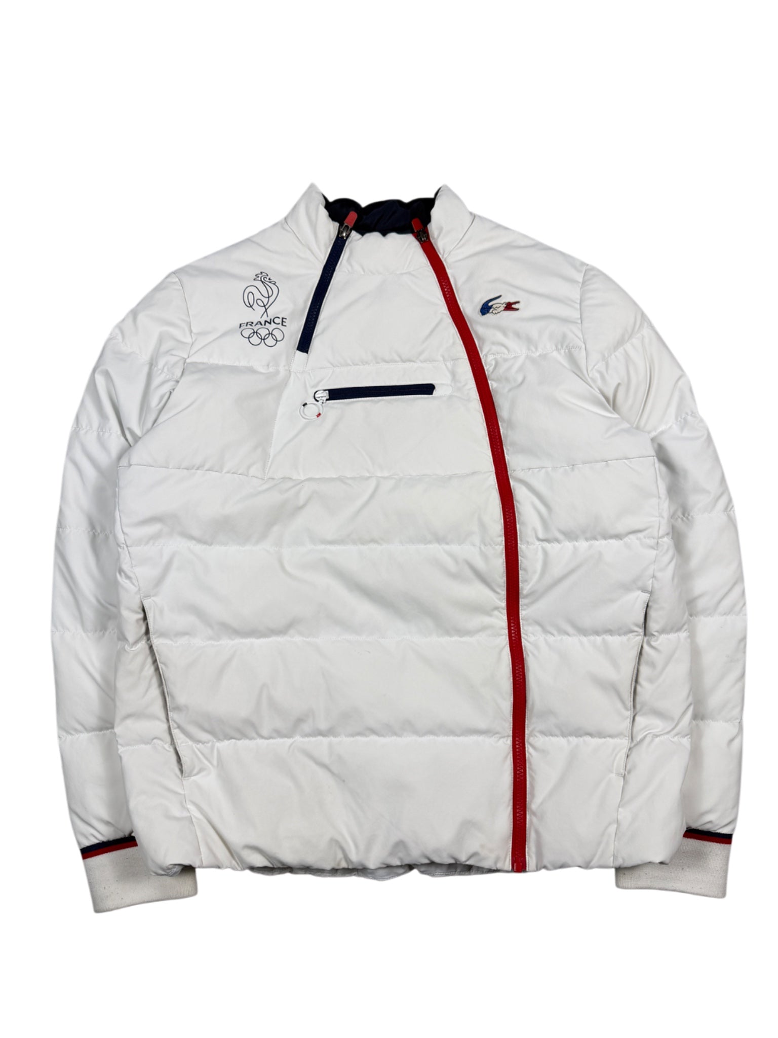 Lacoste France Olympic Pufferjacke (M-L)