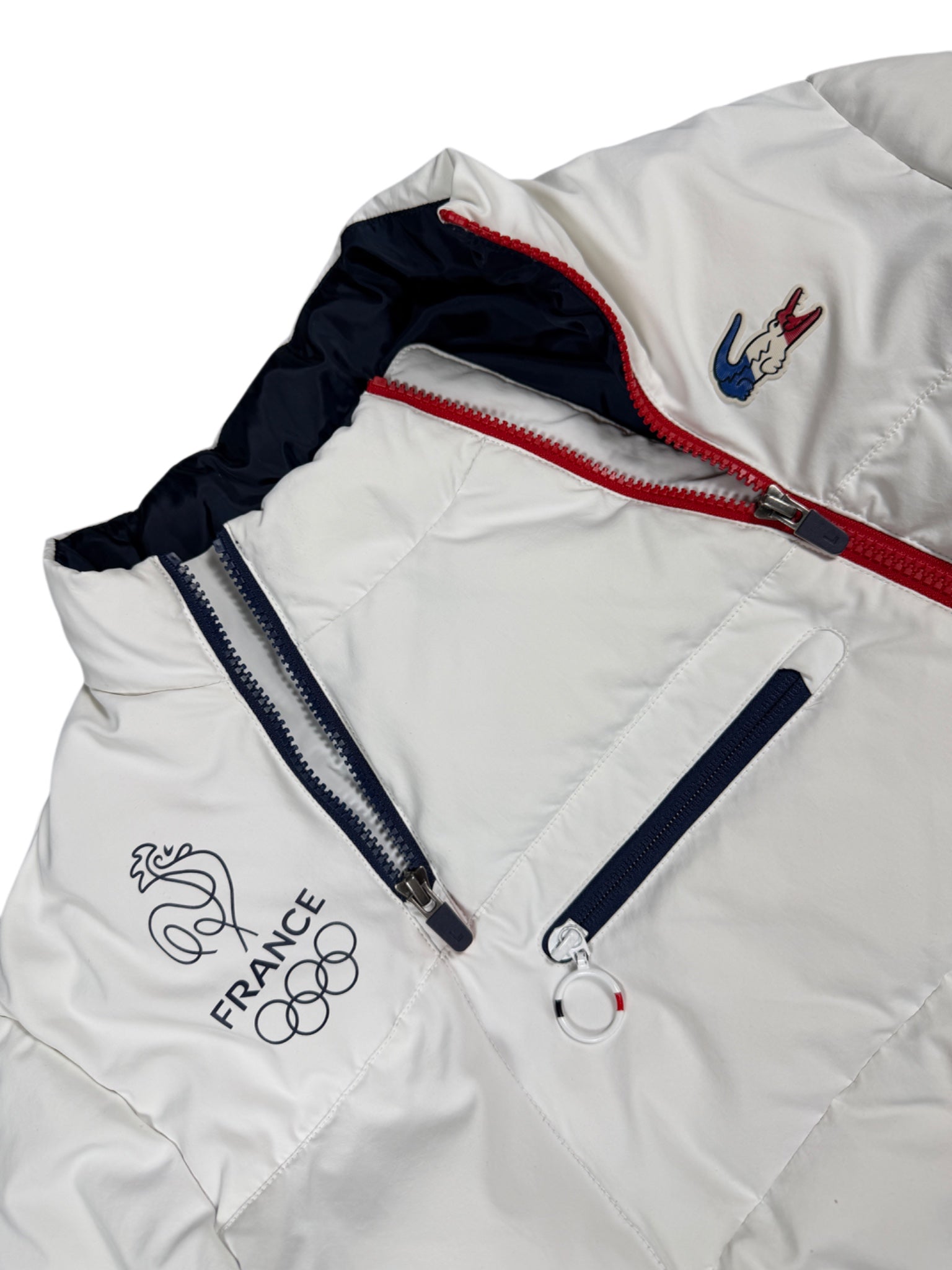 Lacoste France Olympic Pufferjacke (M-L)
