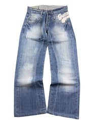 G-Star washed Big Logo Bootcut Jeans (S)