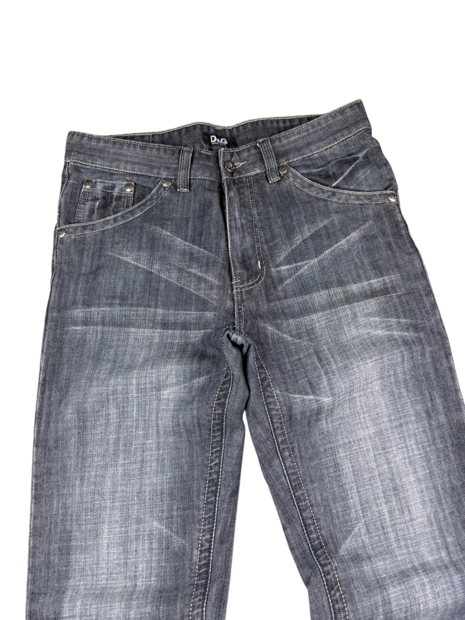 Dolce & Gabbana Big Logo Bootcut Jeans (M)