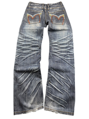 Ultra washed Straightfit Jeans (S)