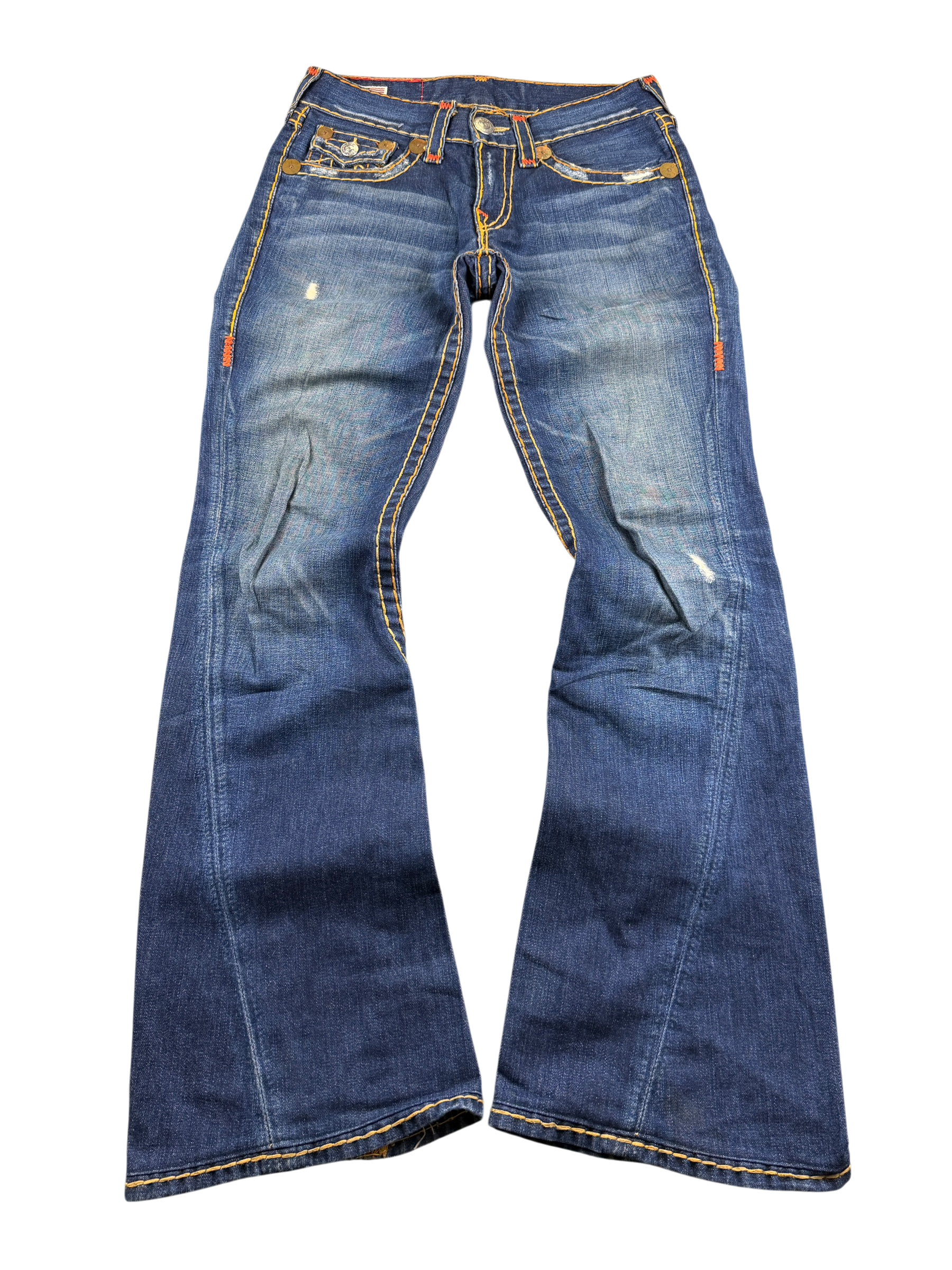 True Religion vintage washed Bootcut Jeans (S)