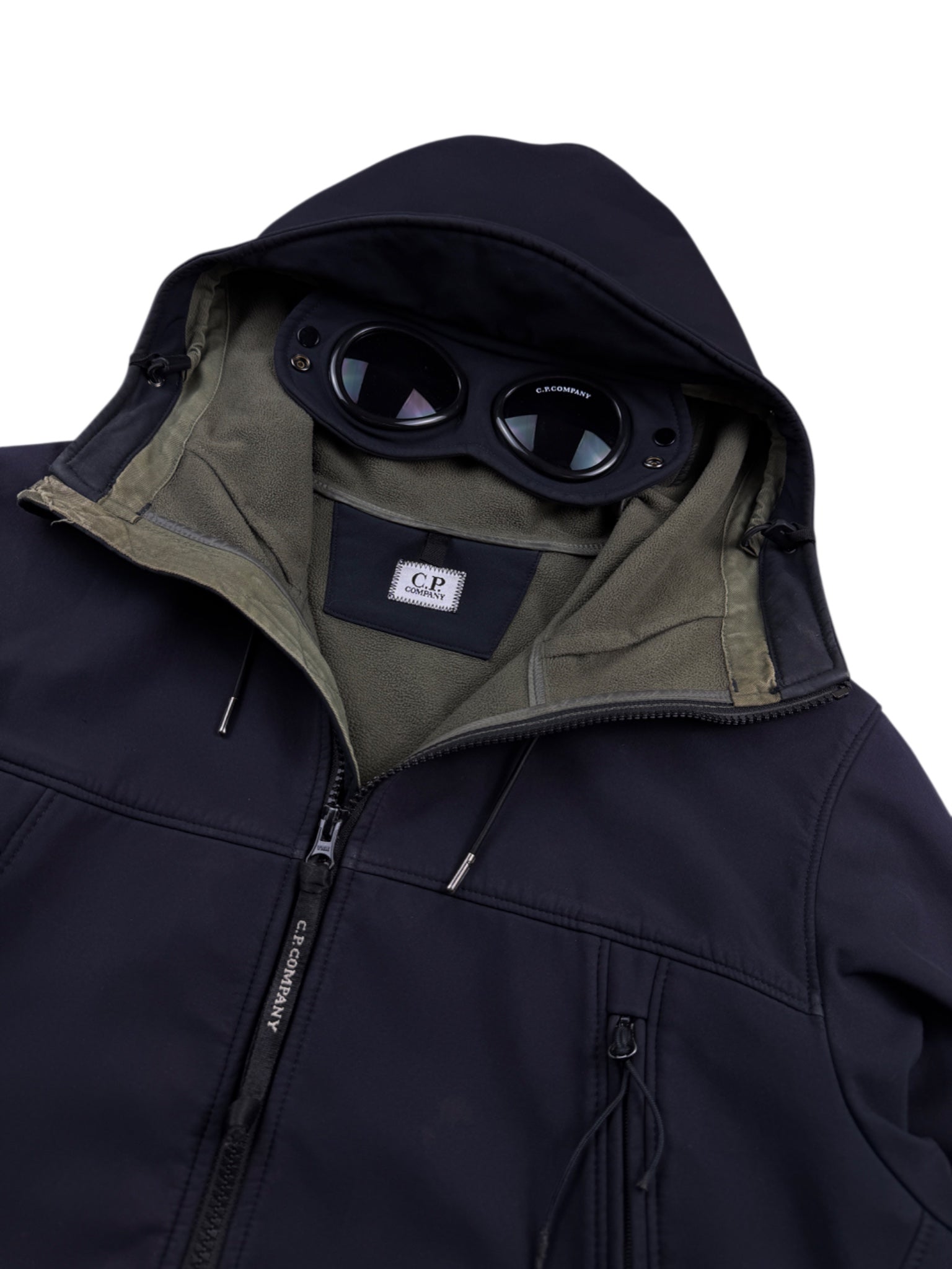 CP Company Goggle Tech Jacket Zip Hoodie (S)