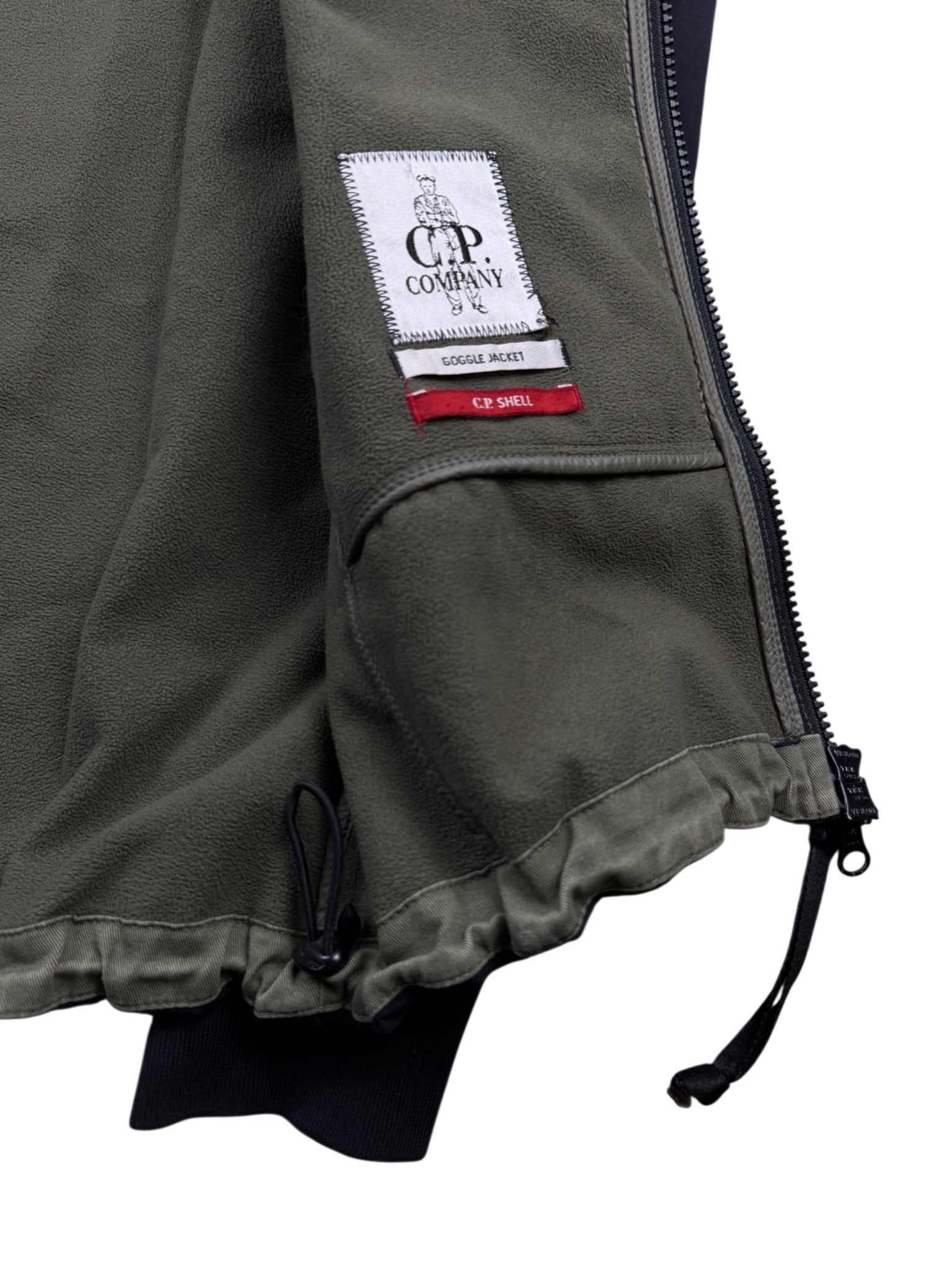 CP Company Goggle Tech Jacket Zip Hoodie (S)