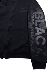*RARE Comme Des Garçons Black x NIKE Zip Hoodie (M)