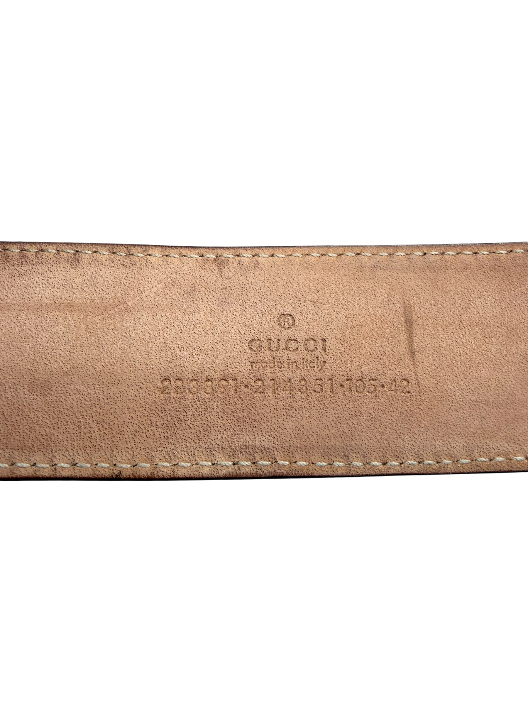 Gucci GG Monogramm Gürtel (105cm)