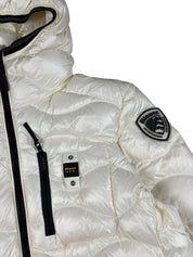 Blauer Pufferjacke (M)