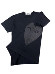 Comme Des Garçons Heart Print T-Shirt (L-XL)