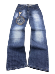 Versace vintage Big Logo Bootcut Jeans (M)