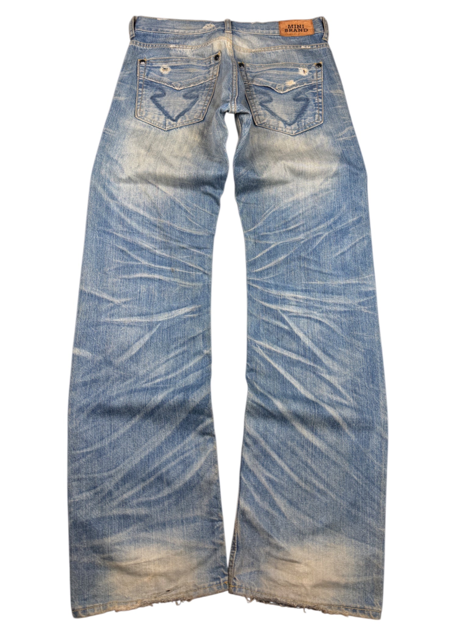 Mini Brand Crazy Washed Straightfit Jeans (S)