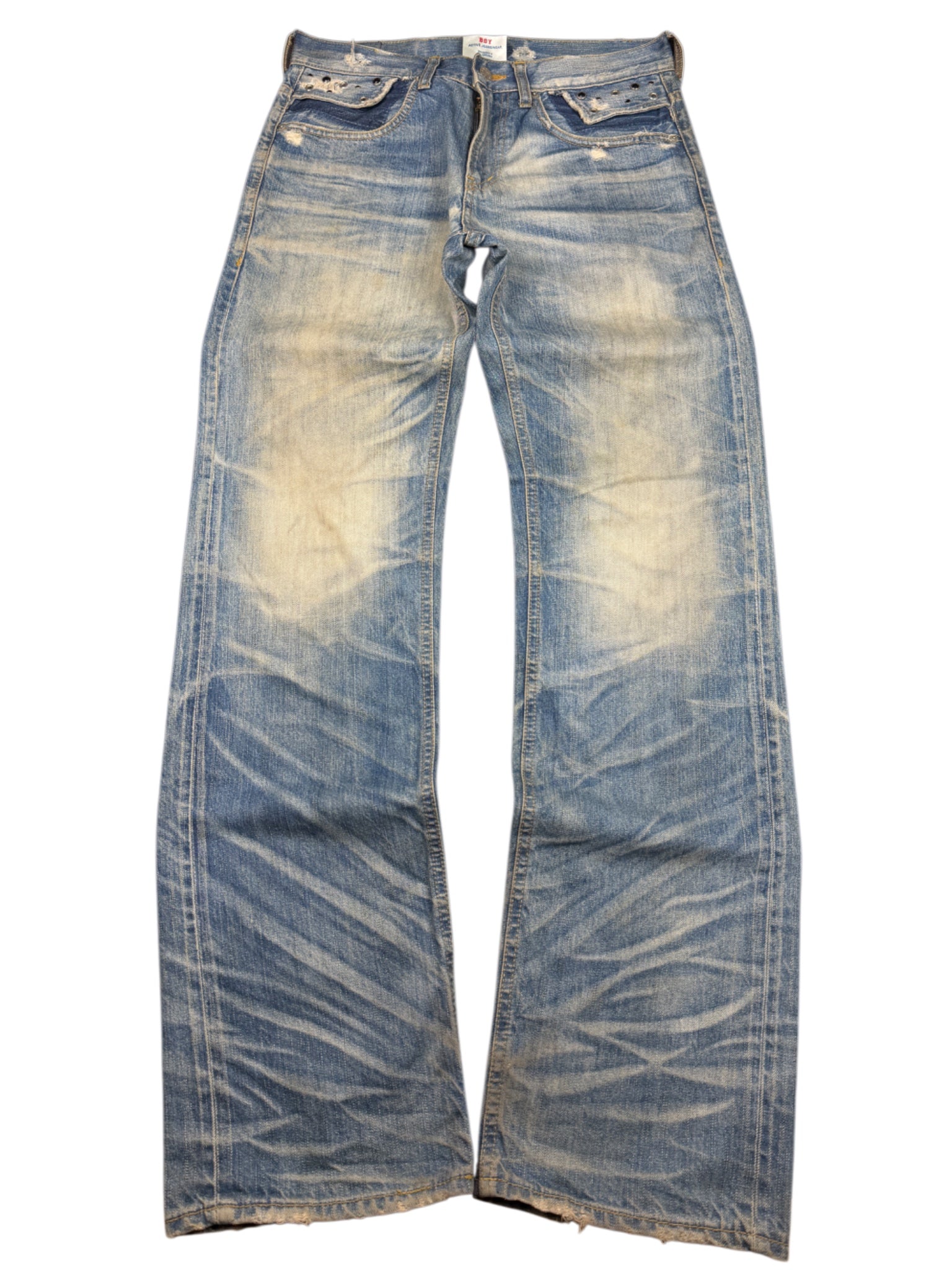 Mini Brand Crazy Washed Straightfit Jeans (S)