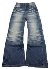 Vintage Washed Bootcut Jeans (S)