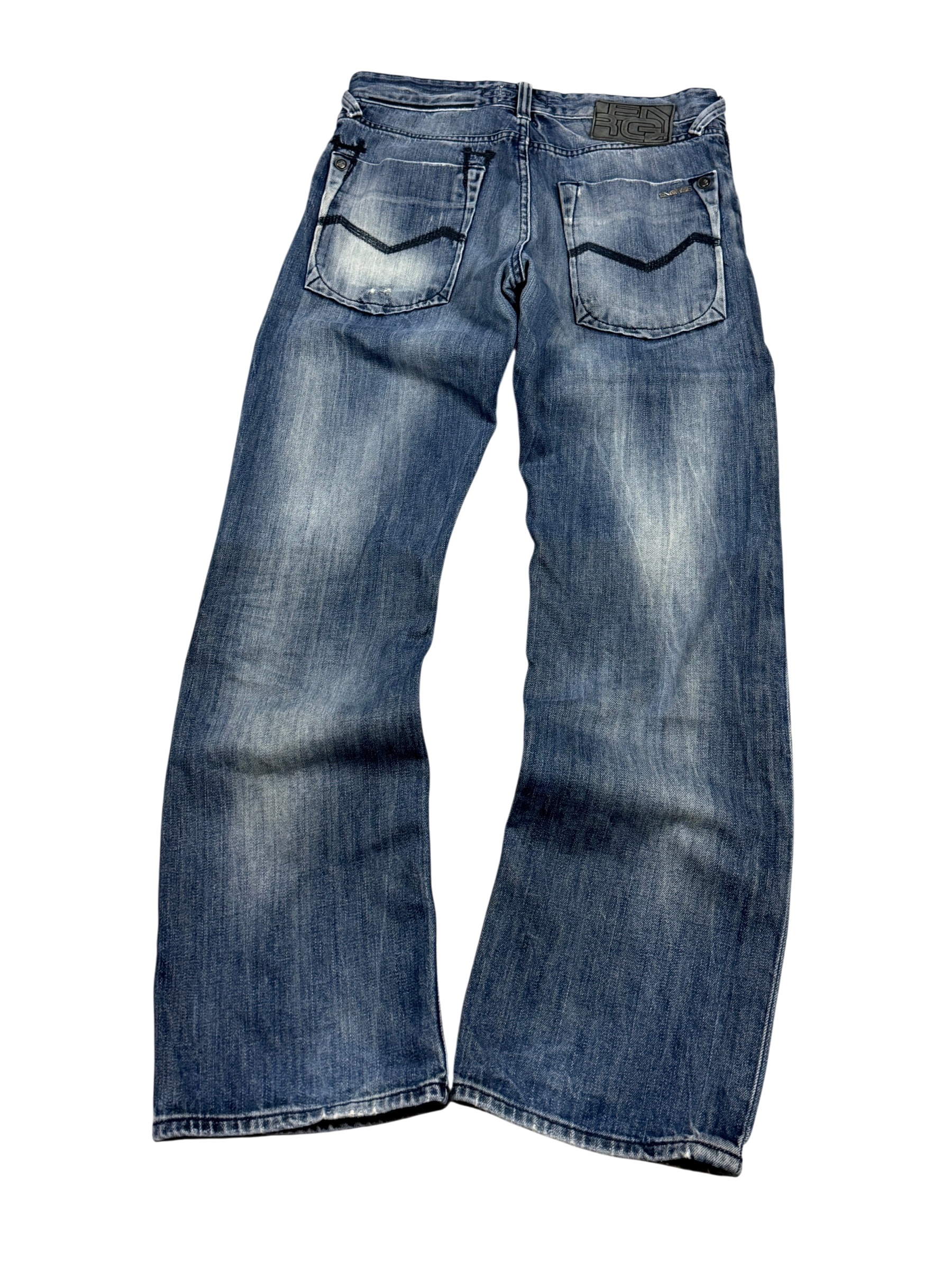 Vintage Straight-Fit Jeans (S)