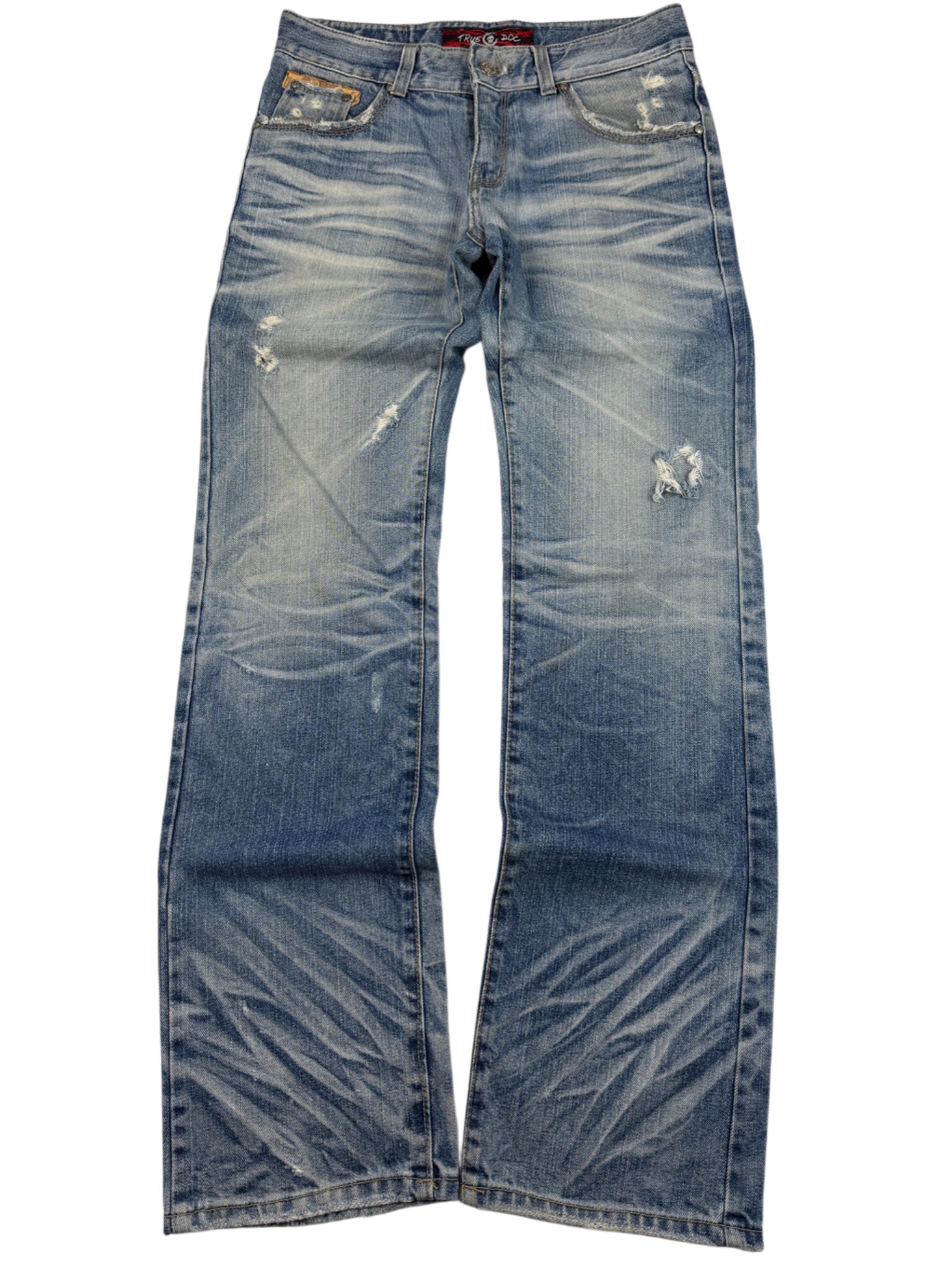 True Doc Crazy Washed Straightfit Jeans (S)