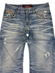 True Doc Crazy Washed Straightfit Jeans (S)