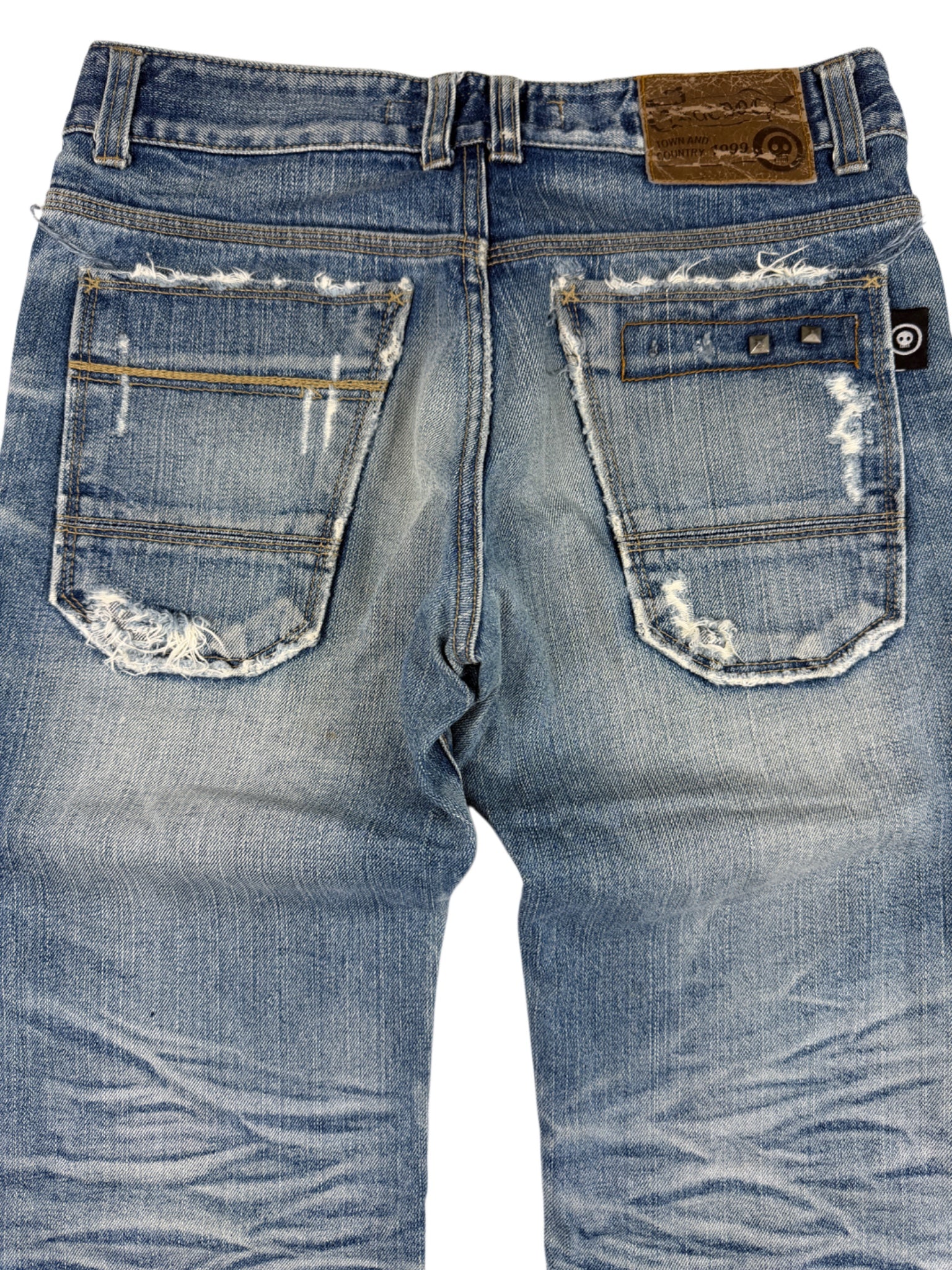 True Doc Crazy Washed Straightfit Jeans (S)