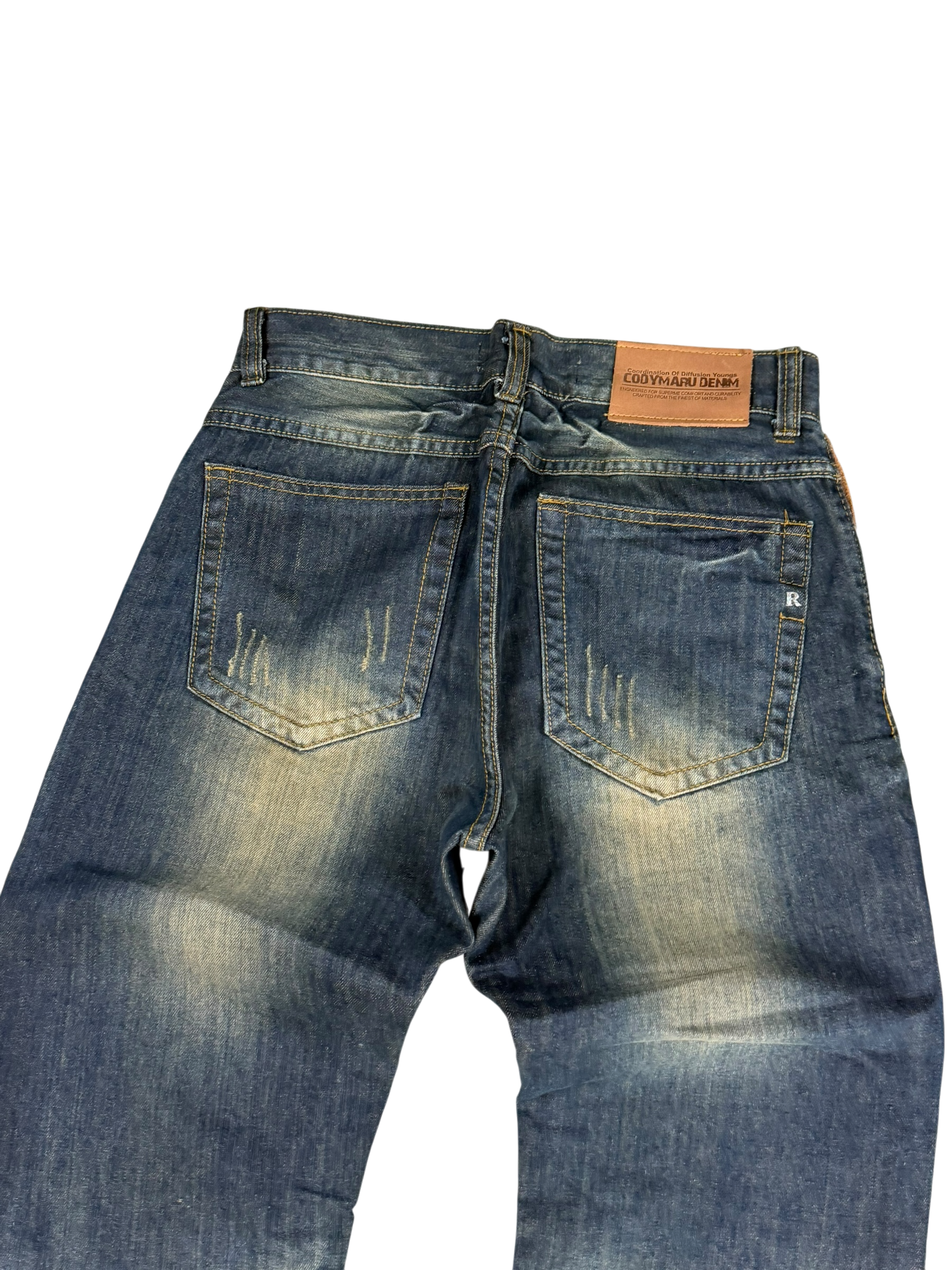 Crazy washed Straightfit Jeans (S)