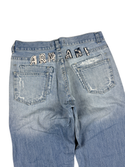 Armani vintage Big Logo Baggy Jeans (S)