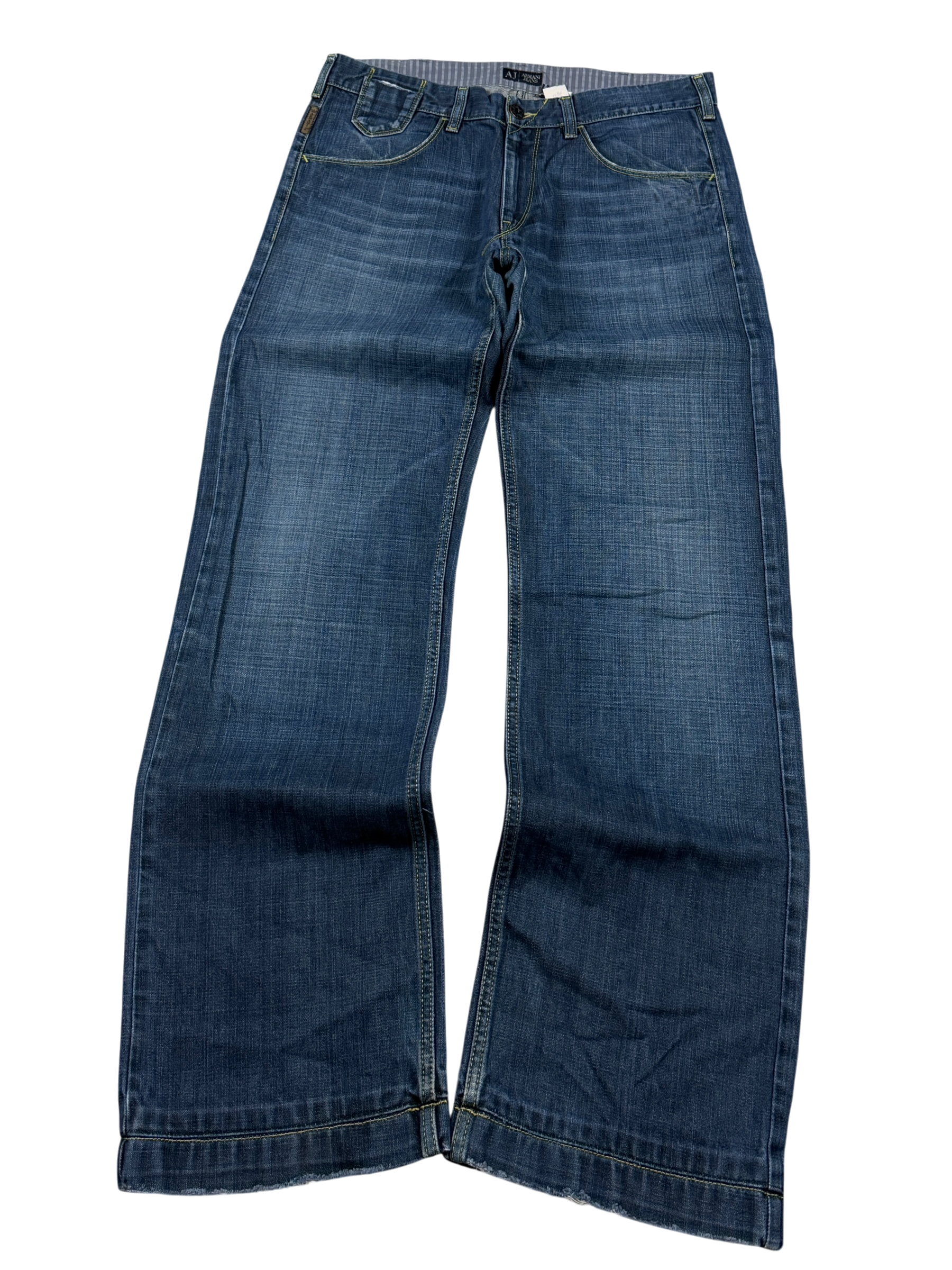 Armani vintage washed Bootcut Jeans (M-L)
