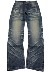 Two Plus Ultra Washed Straightfit Jeans (S)
