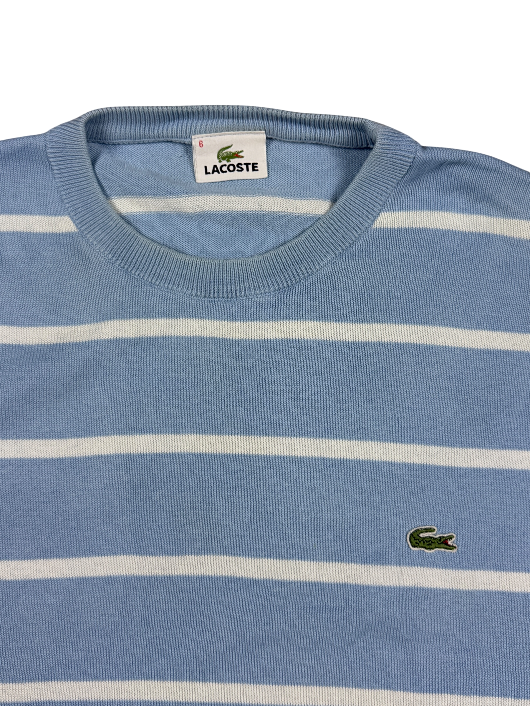 *RARE Lacoste Pashanim striped sweater (M-L)