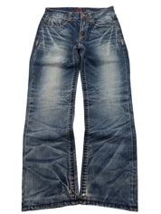 Ask Crazy Washed Bootcut Jeans (S)