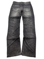 Vintage Crazy Washed Bootcut Jeans (S-M)