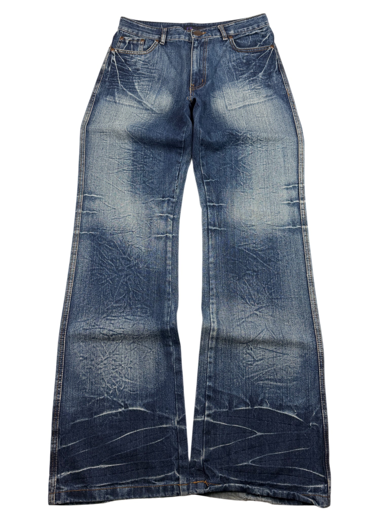 Vintage Ultra Washed Bootcut Jeans (M)