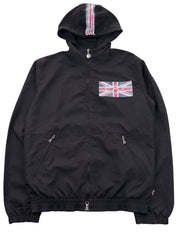 Armani Union Jack Flag Print Zip Hoodie (S)