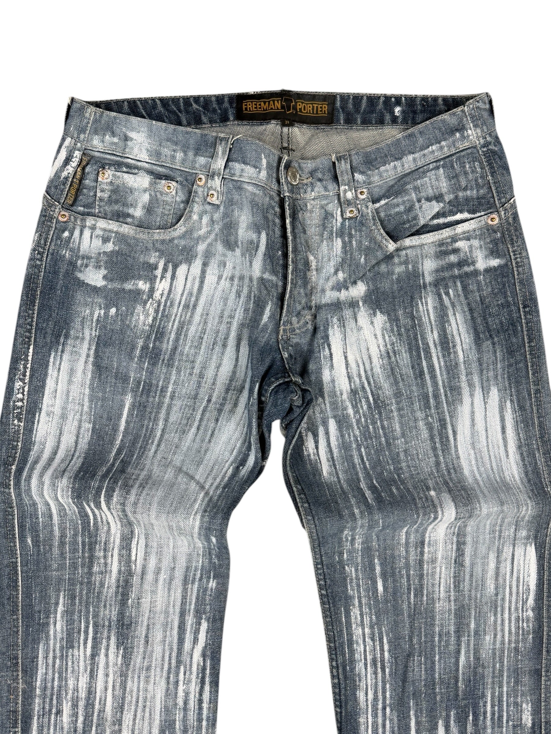 Vintage waxed Bootcut Jeans (S)