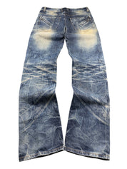 Ultra washed Straight Jeans (M-L)
