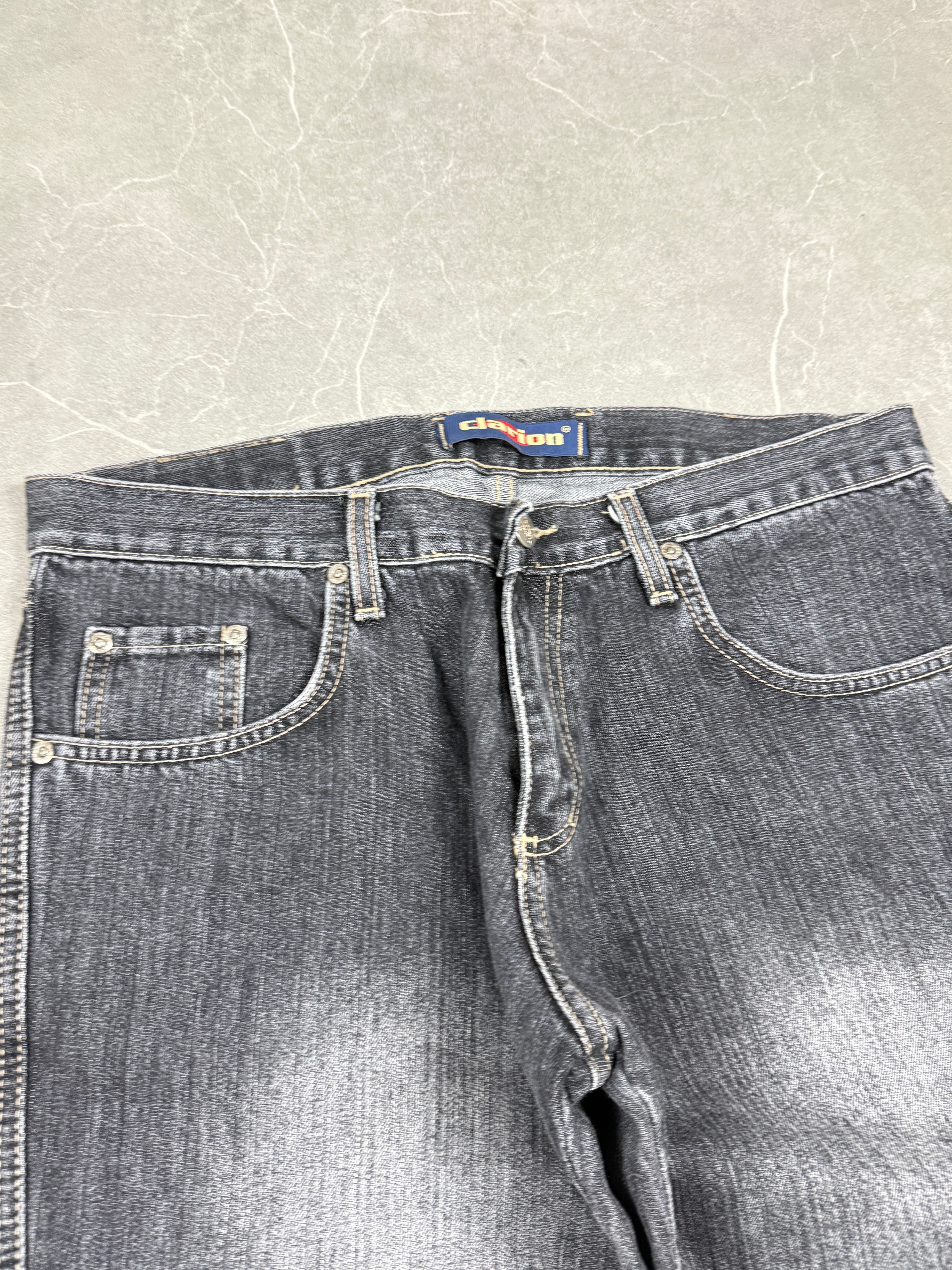 Vintage washed bootcut jeans (M)