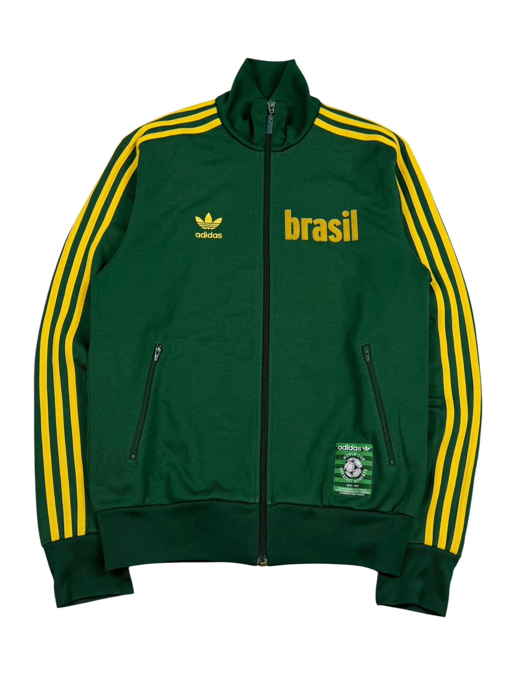 Adidas Rare Vintage Brasilien Trainingsjacke ALL TIME GREATEST (S)